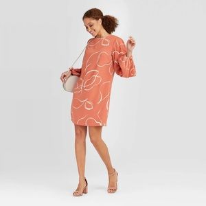 NWT A New Day Women’s Floral Long Sleeve Dress